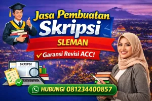 Jasa Pembuatan Skripsi Sleman
