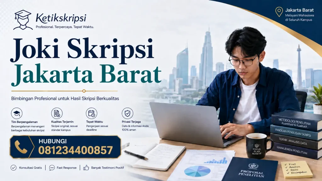 Joki Skripsi Jakarta Barat