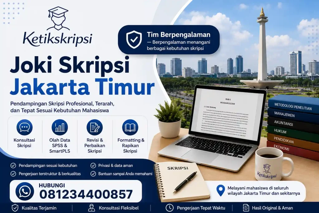 Joki Skripsi Jakarta Timur