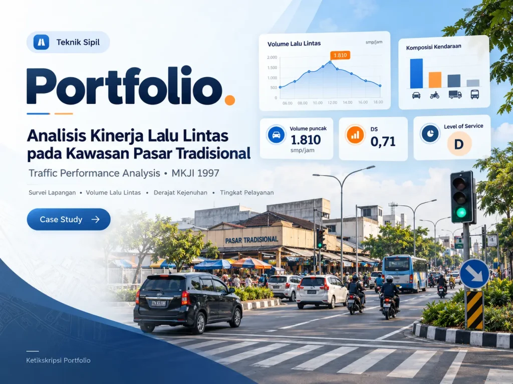 Analisis Dampak Aktivitas Pasar Tradisional terhadap Kinerja Lalu Lintas