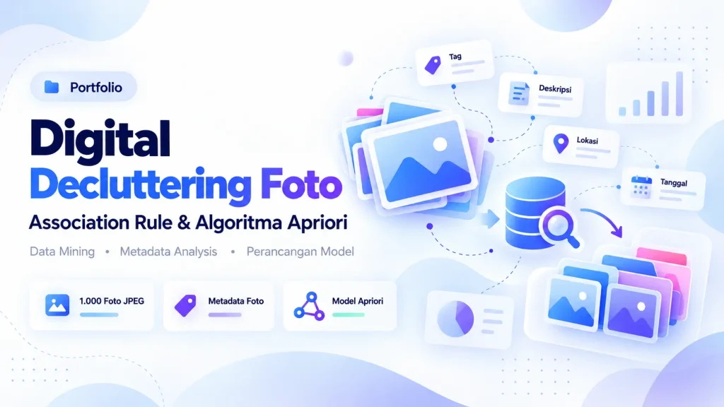 Digital Decluttering Foto Menggunakan Association Rule dan Algoritma Apriori