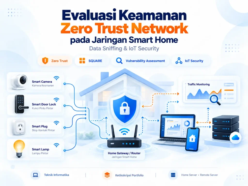 Evaluasi Keamanan Zero Trust Network pada Jaringan Smart Home