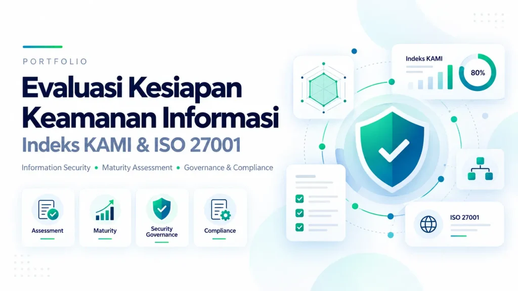 Evaluasi Kesiapan Keamanan Informasi Menggunakan Indeks KAMI & ISO 27001
