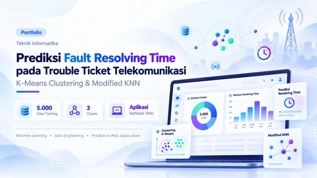 Prediksi Waktu Penyelesaian Trouble Ticket Telekomunikasi dengan Machine Learning